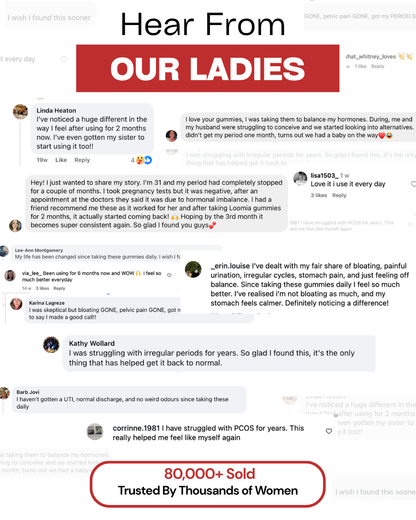 LOOMIA® Cranberry Probiotic Gummies