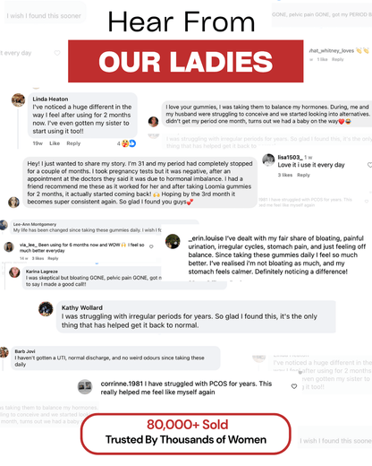 LOOMIA® Cranberry Probiotic Gummies