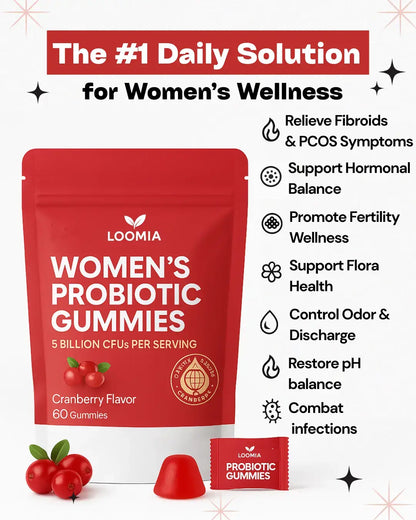 LOOMIA® Cranberry Probiotic Gummies